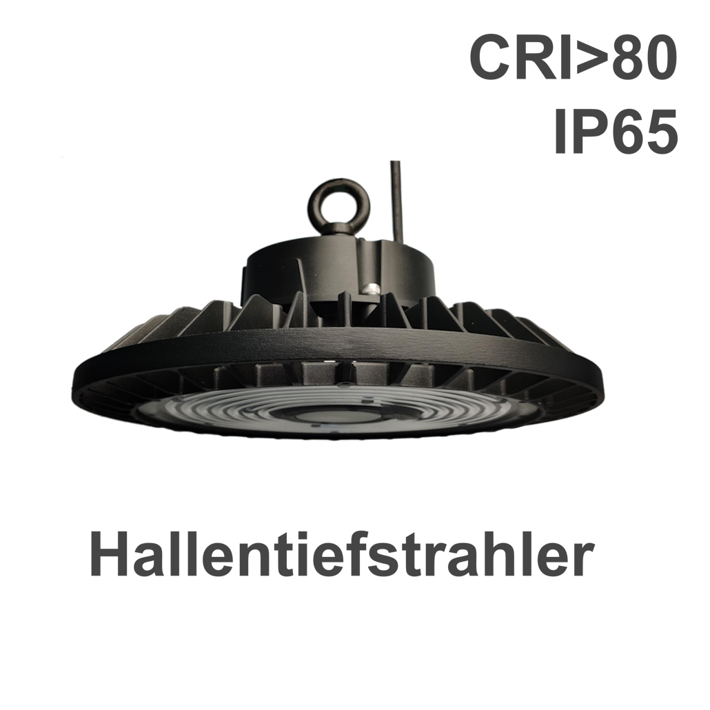 LED-Hallentiefstrahler, IP65, D 240 mm